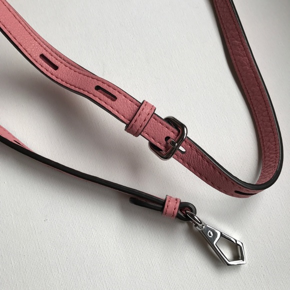 Rebecca Minkoff Guava Pink Micro Perry Satchel NEW - Picture 9 of 11